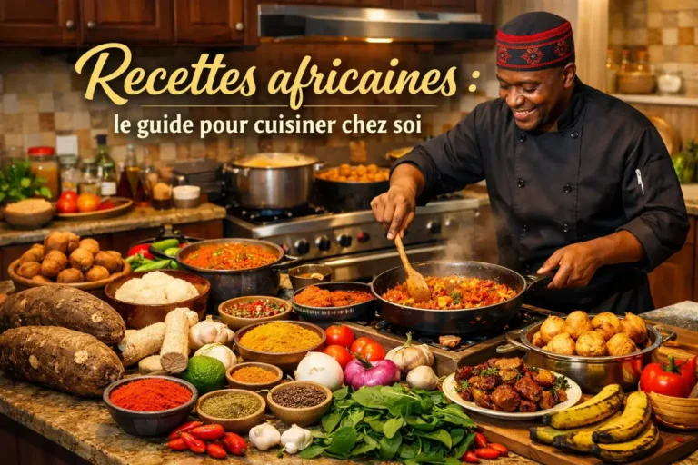 Recettes africaines le guide pour cuisiner chez soi