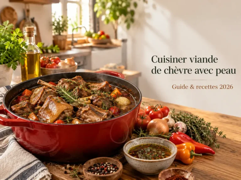 Comment cuisiner la viande de chèvre avec sa peau ? Cuisiner viande chèvre peau - Guide et recettes 2026